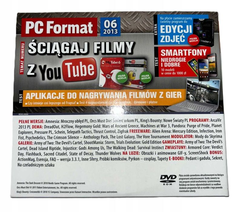 Amnesia Mroczny Obłęd PL + Kings Bounty Nowe Światy PL PC