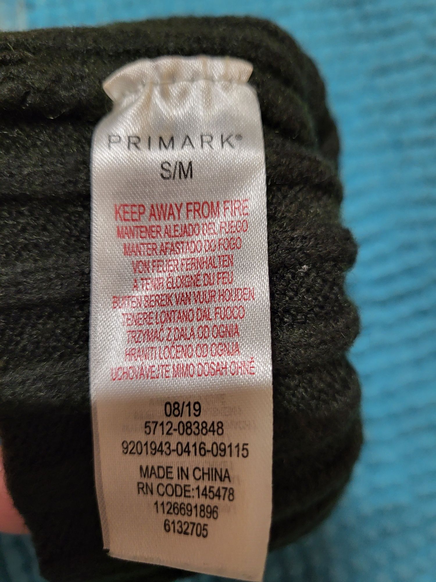 Czapka dzianinowa primark s/m.
