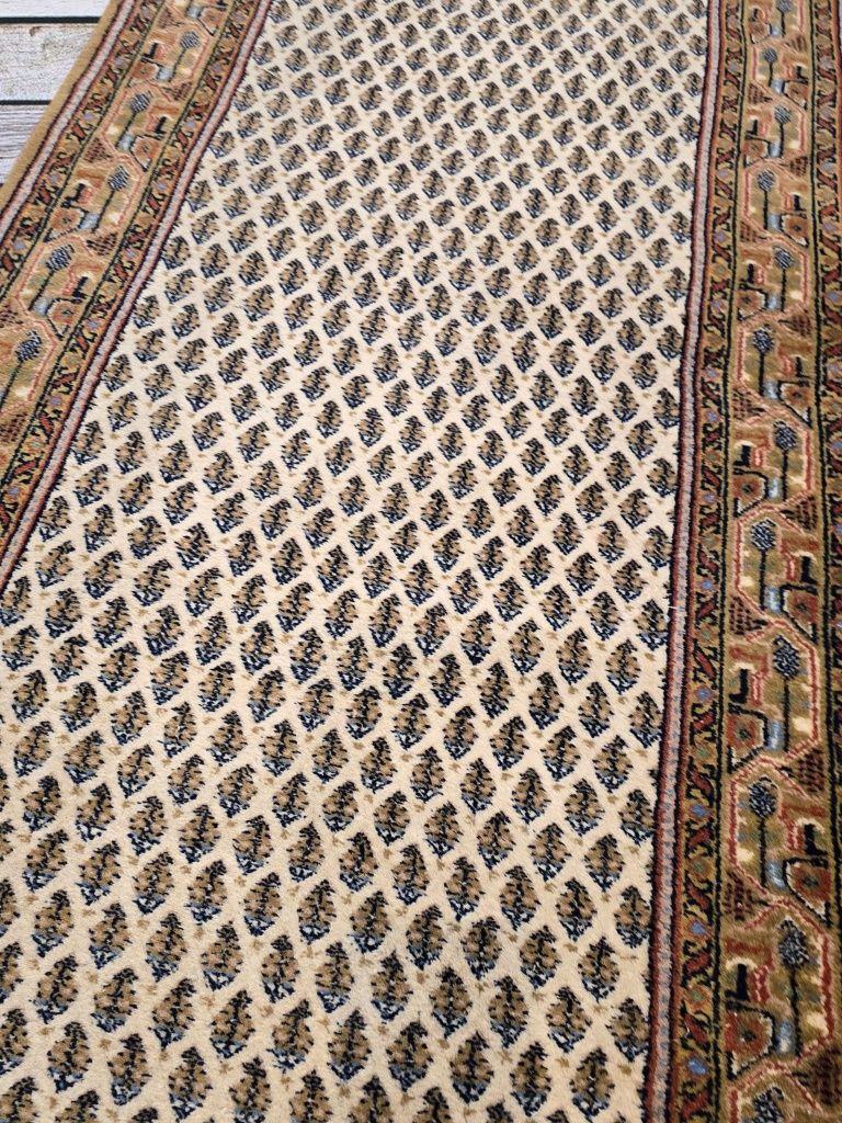 Indo Mir - Rękodzieło - Dywan perski - Chodnik - 85 x 300 - Wełniany