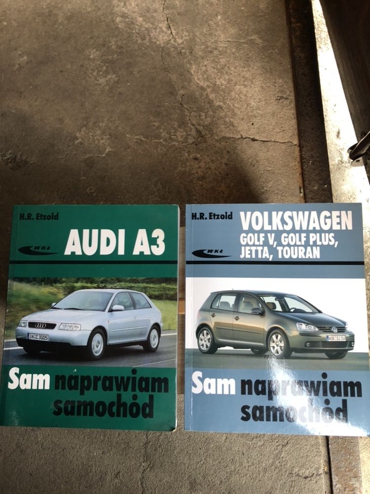 Sprzedam ksiazkę sam naprawiam VW Golf V