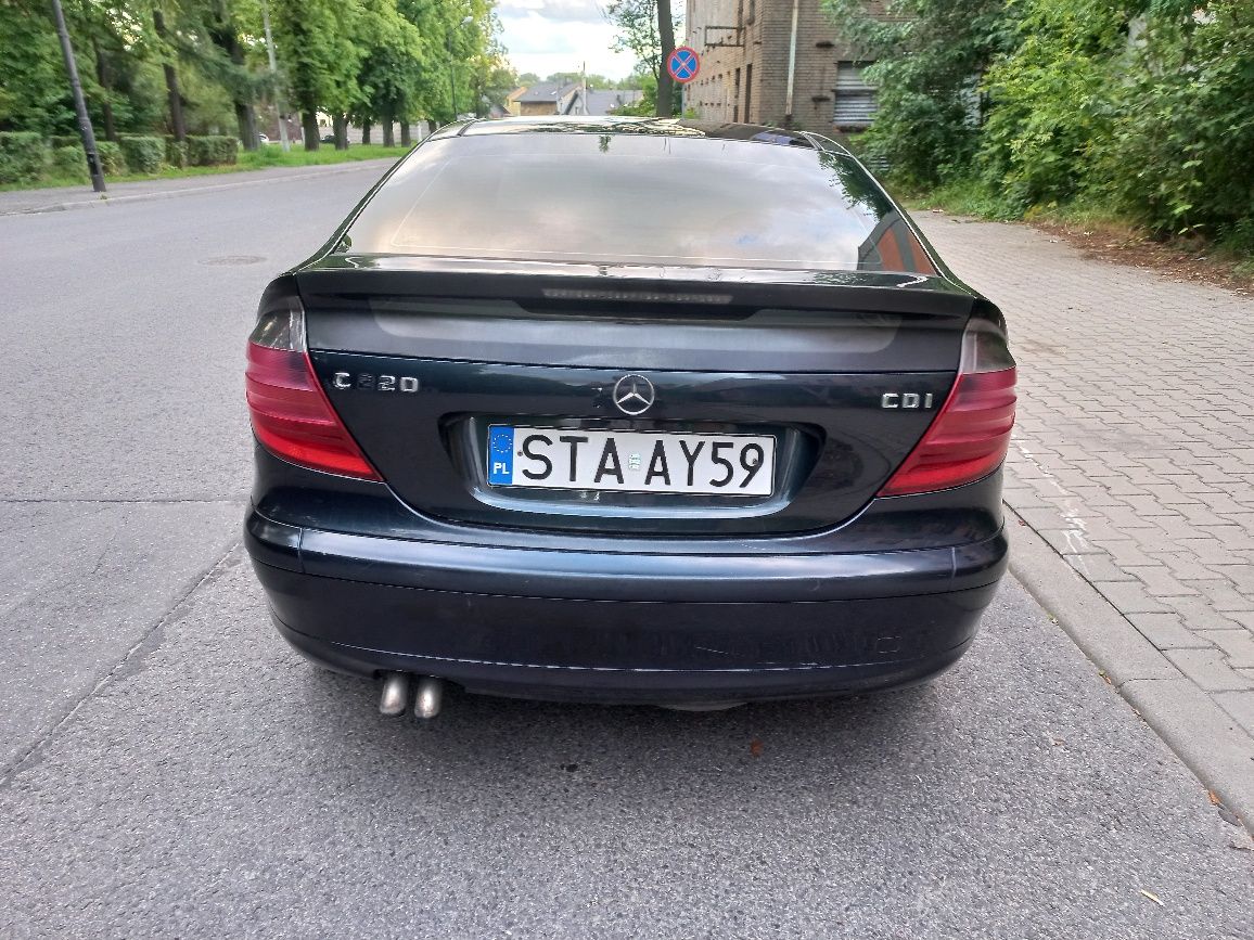 Mercedes C 220cdi sportcupe automat klima Panorama skóry!