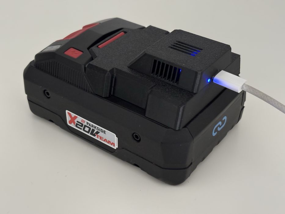 Ostatnie sztuki: Powerbank z akumulatora Parkside USB-C 65W