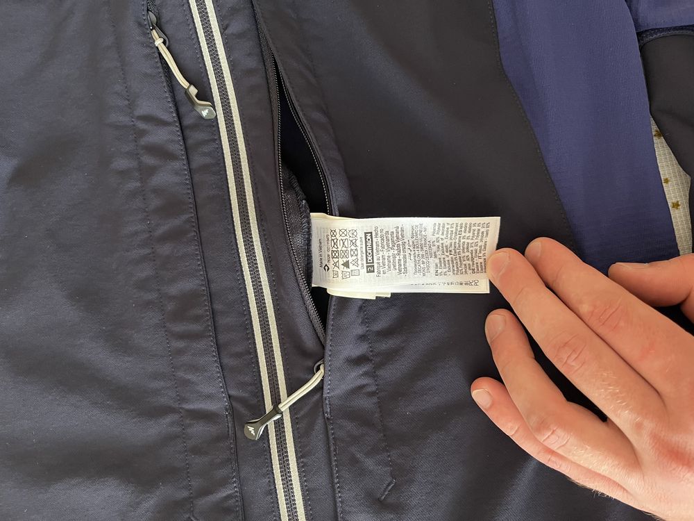 Куртка softshell Quechua sh900 warm трекінгова , унісекс , туристична