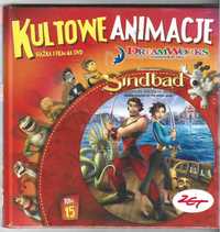 Kultowe Animacje Sindbad DVD (NOWA) booklet folia