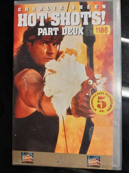 Hot shots 2, vhs kaseta