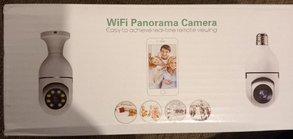 Duas Câmaras GERTIZ com Lâmpada Sem Fio Smart 360