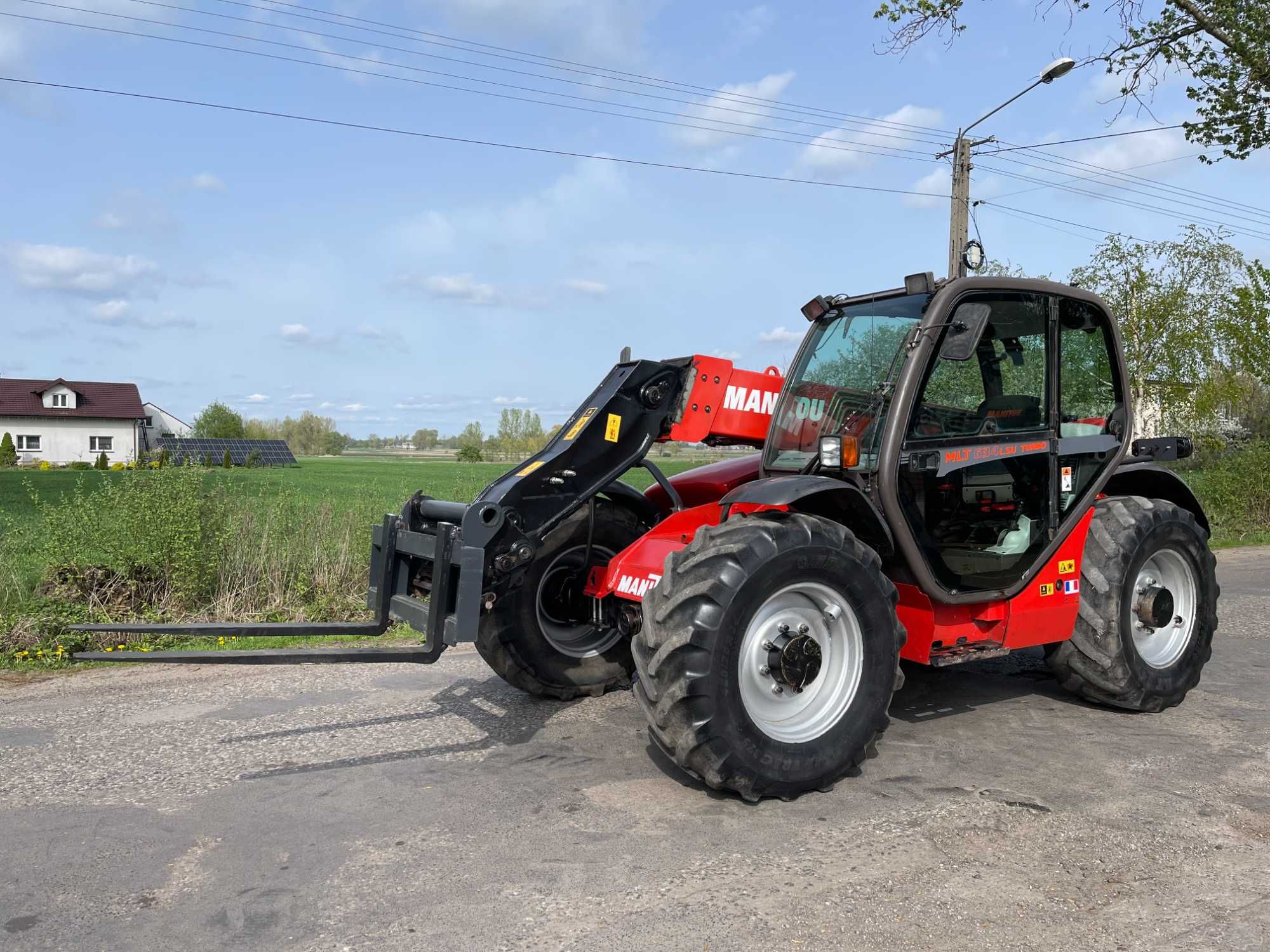 Ładowarka teleskopowa Manitou MLT 634 Bardzo ładna 4X4 Brutto 2006 ROK