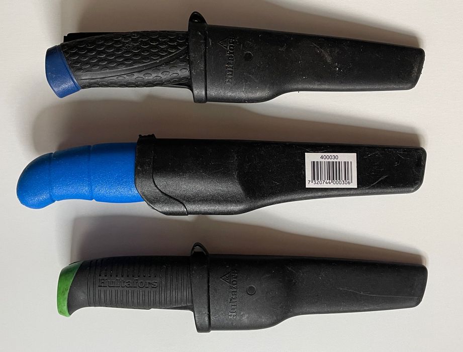 Zestaw 3 noży (MORA / HULTAFORS / NO NAME)