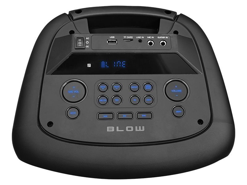 Duży głośnik Bluetooth BLOW Infinity LED FM USB SD mikrofon karaoke