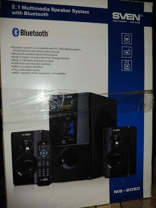 Продам " Мультимедийная акустическая система с Bluetooth ".