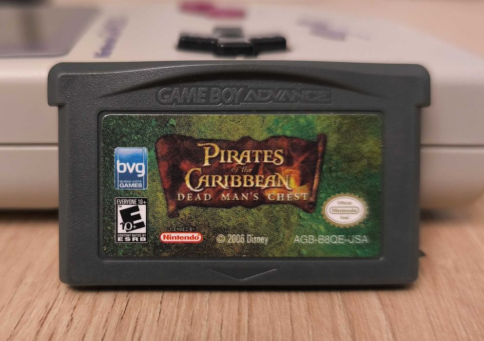 Piraci z Karaibów Skrzynia Umarlaka USA - Game Boy Advance GBA