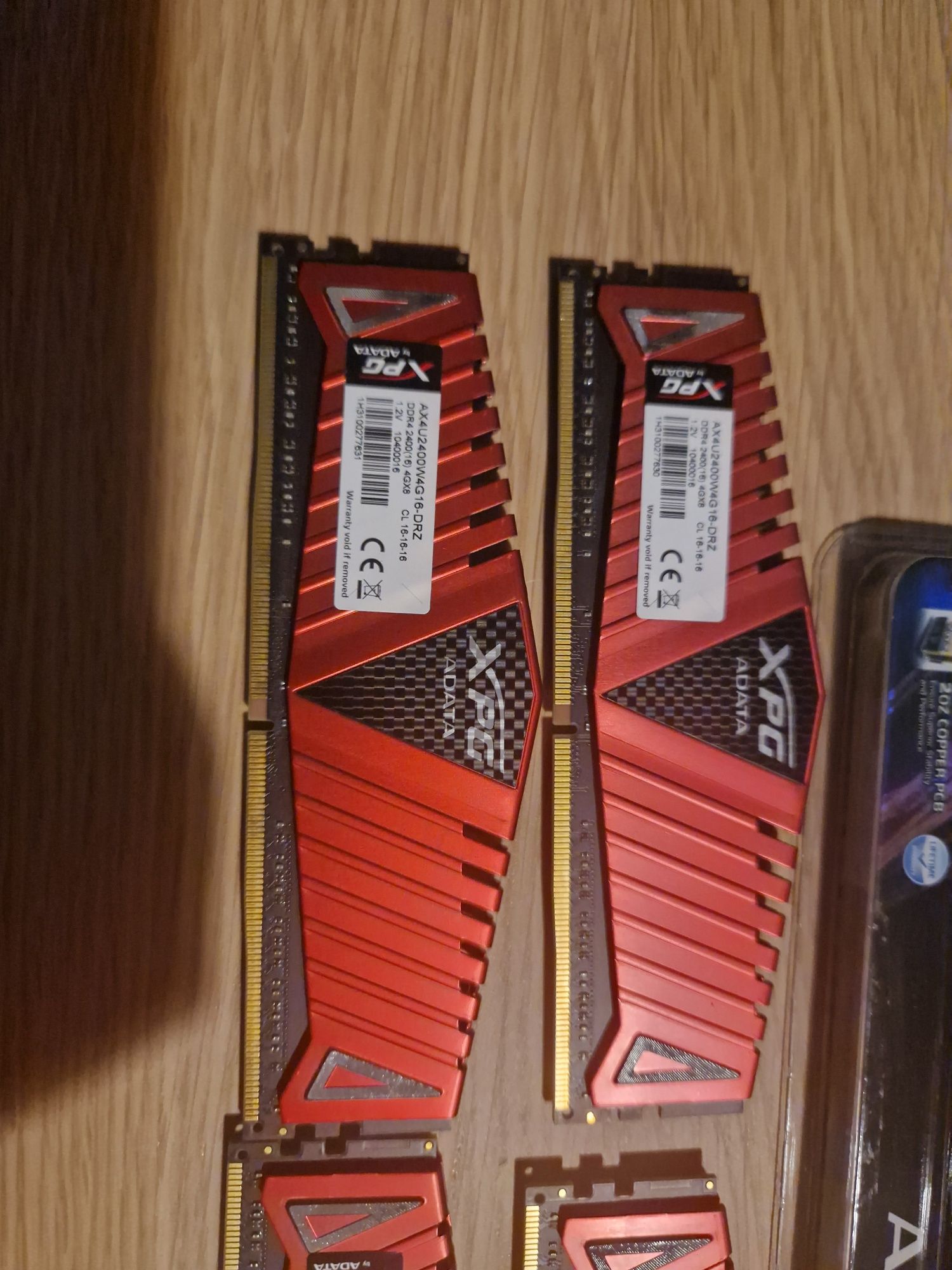 Pamięć RAM Adata XPG ddr4 16GB (4x4GB) 2400MHz