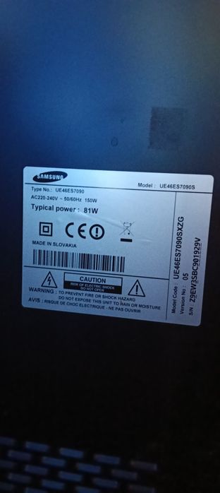 Smart TV Samsung 46 Cali