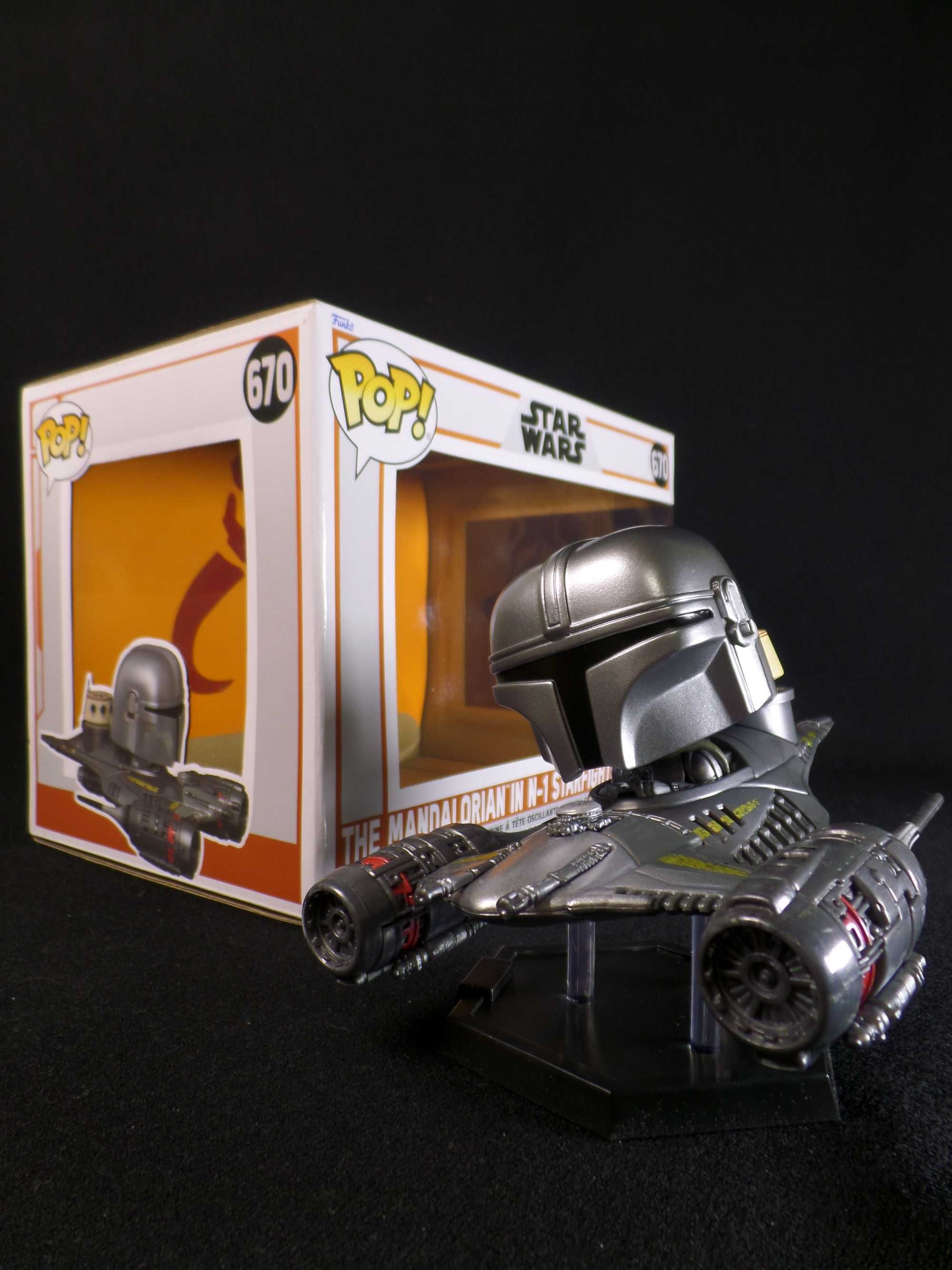 "Зоряні війни" фігурка Funko Pop Rides The Mandalorian in Starfighter