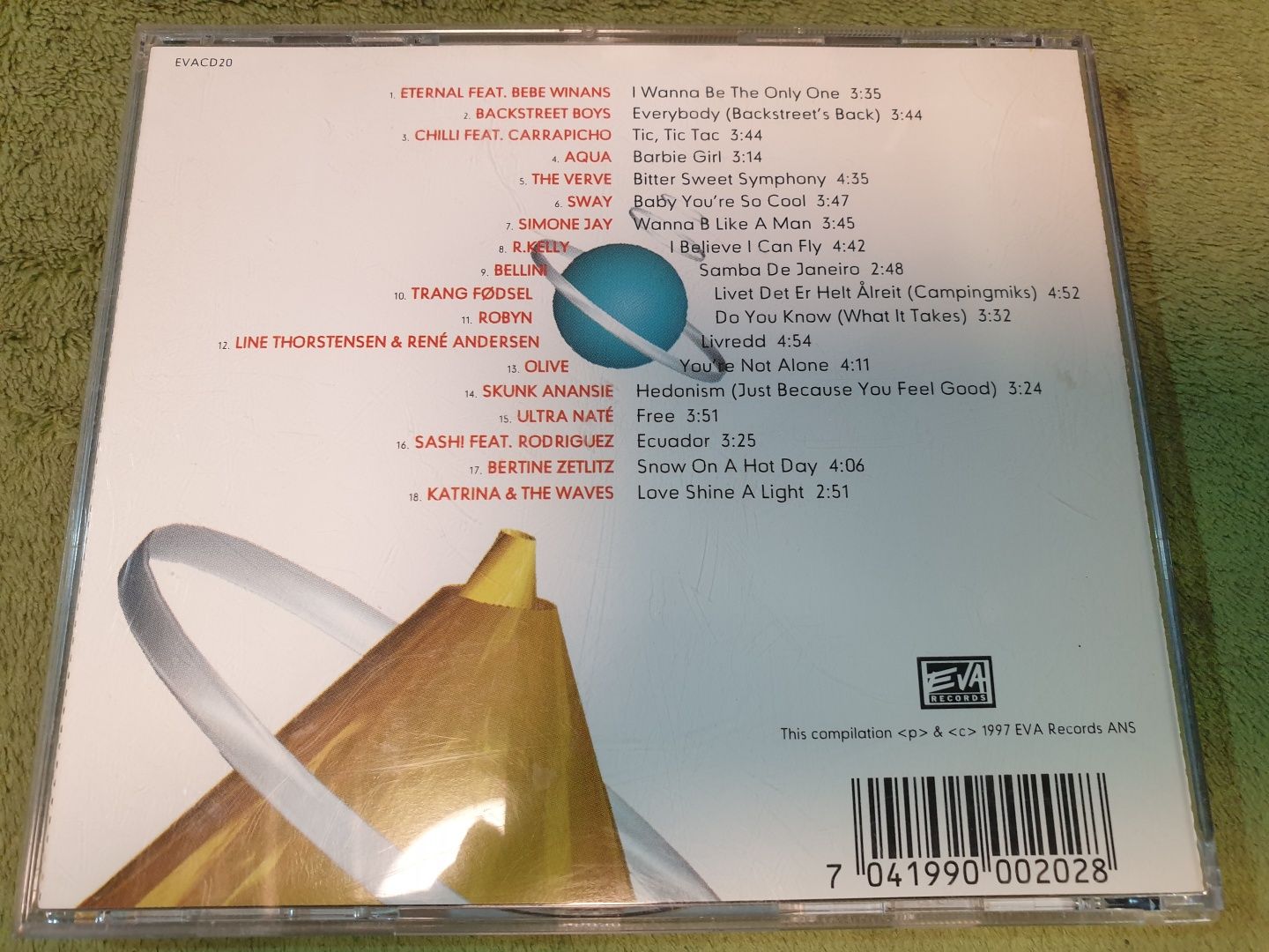 7 płyt CD różni wykonawcy, składanka.
