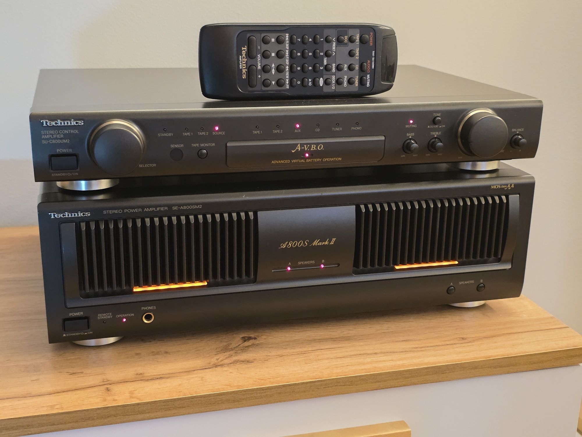 Technics SU-C800UM2  SE-A800SM2 pilot