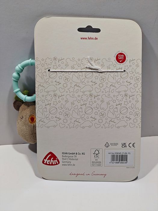 Fehn Książeczka Materiałowa Loppy&Lotta 11X11Cm