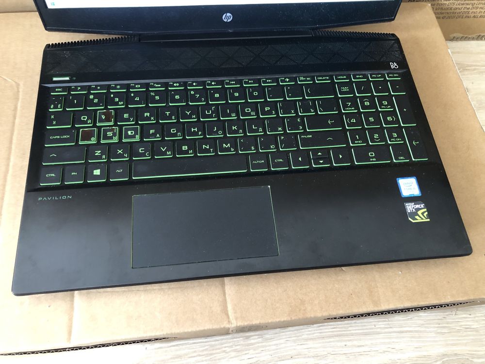 HP Pavilion 15 i5/NVIDIA GTX 1050TI SSD