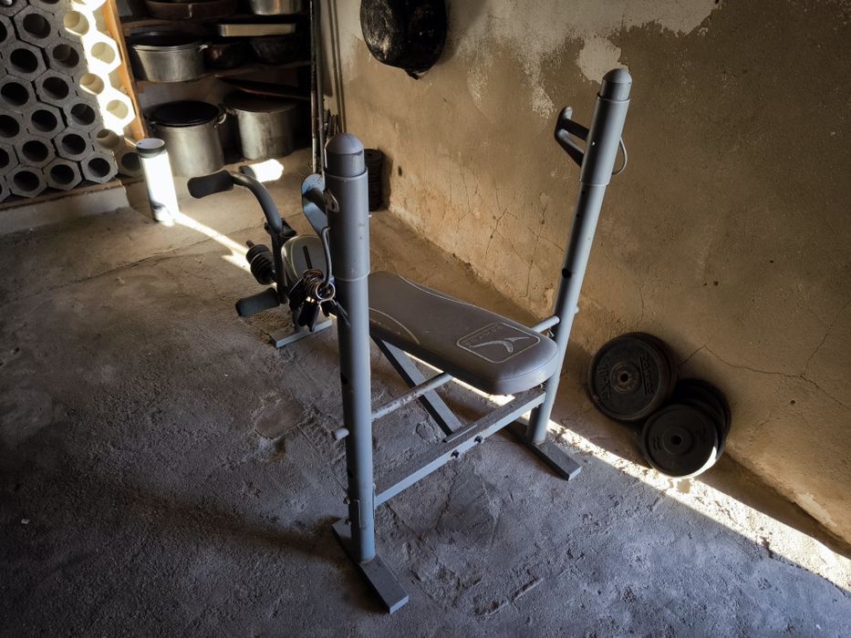 Setup ginásio completo  para iniciantes