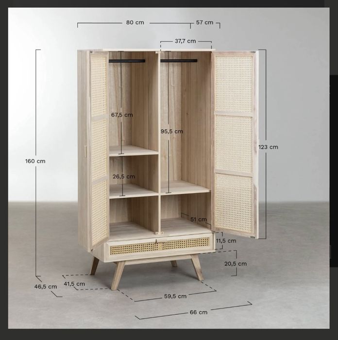 Armário Ralik da Sklum