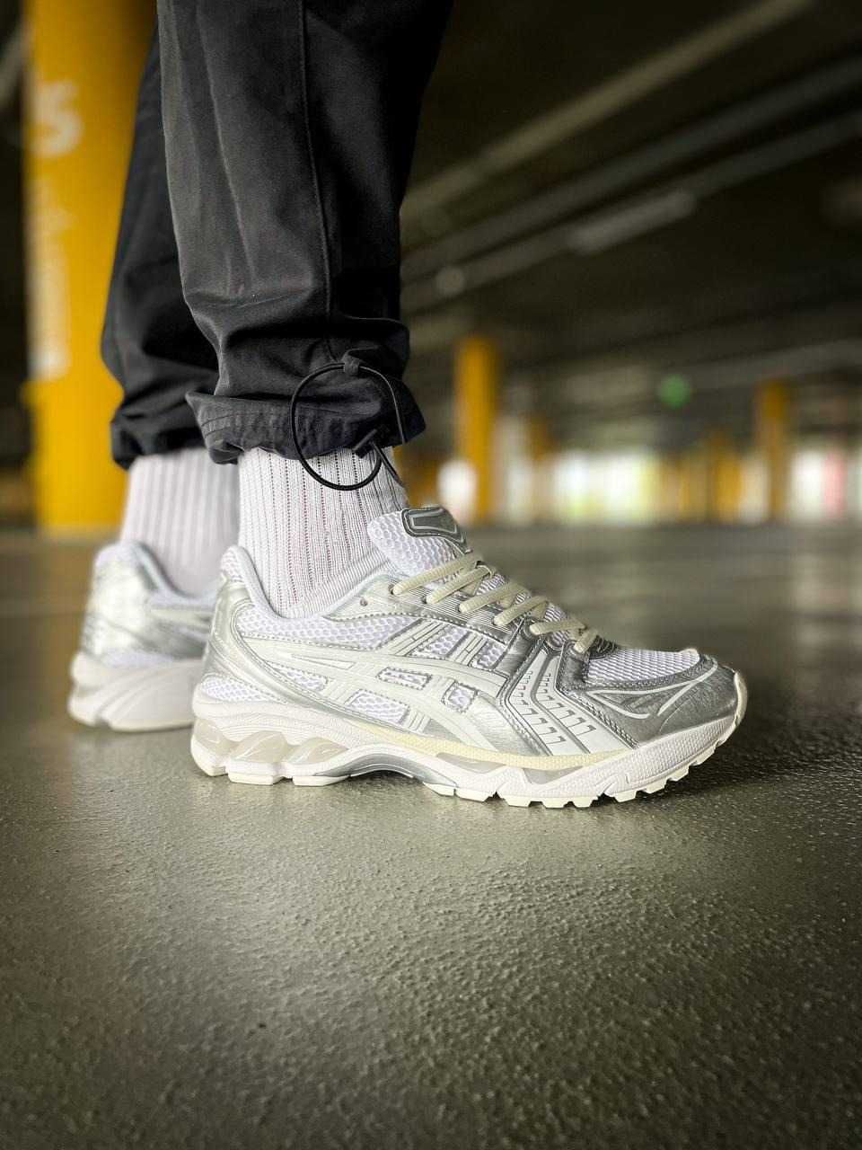 Мужские Кроссовки Asics Gel-Kayano 14 White/Чоловічі Кросівки Асікс