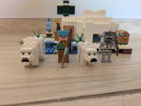 LEGO Minecraft 21142 Igloo Niedźwiedzia Polarnego Kompletny!