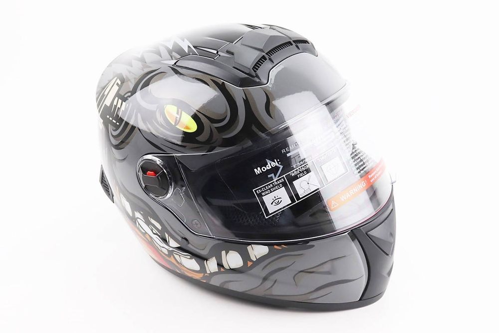 Шолом м61 чорно сірий