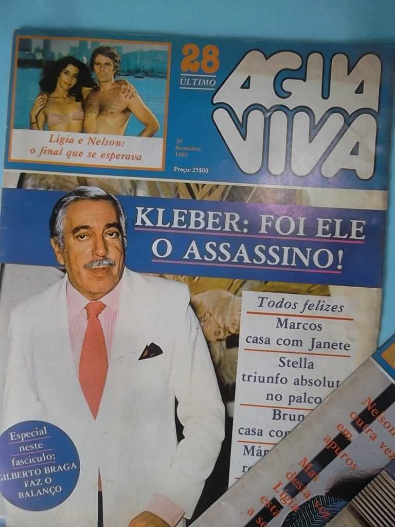 "AGUA VIVA" - 28 Folhetins Telenovela (1981)