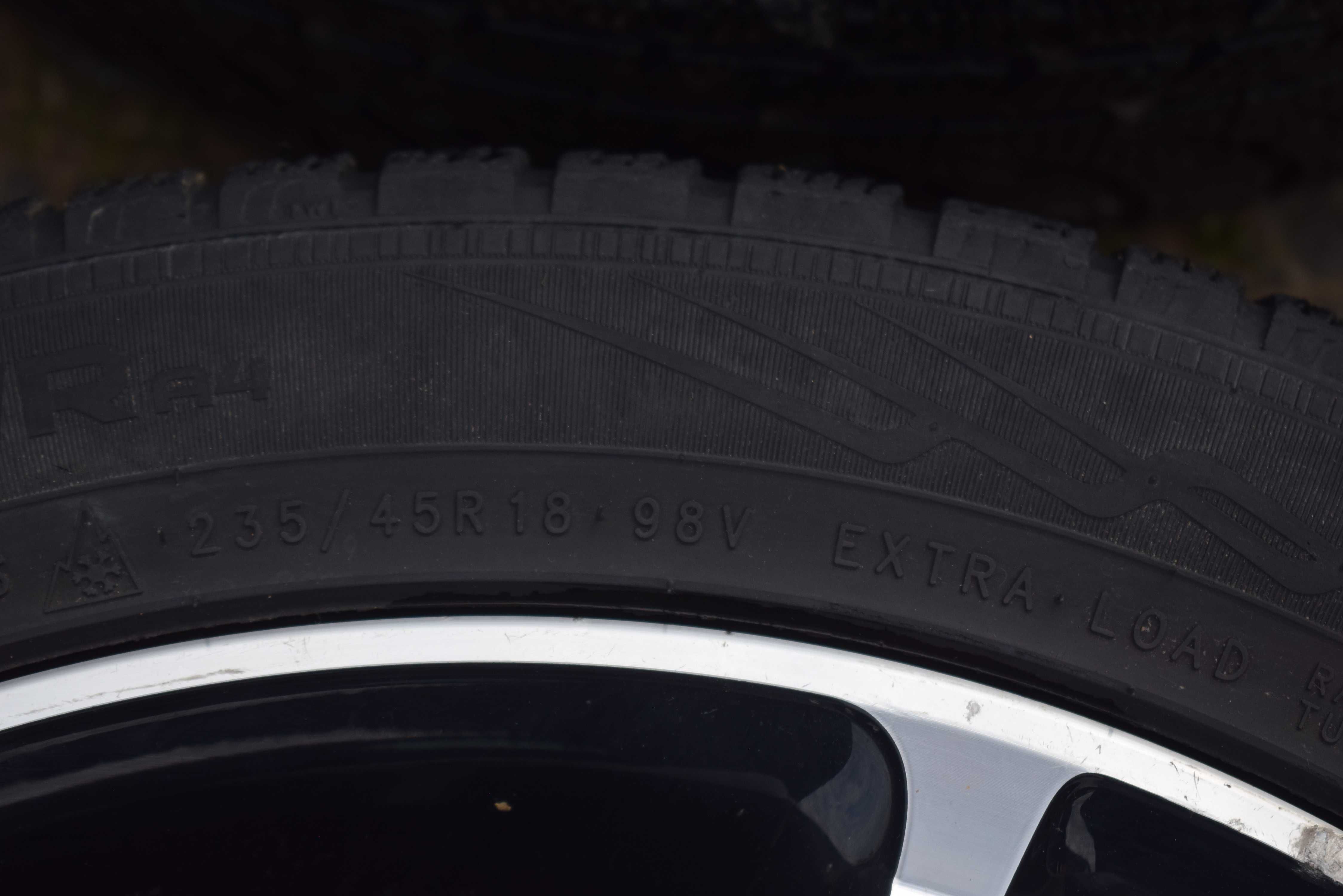 4X felgi opony BORBET ET40 5X115. 8J 235/45R18 CHEVROLET ORLANDO 48364