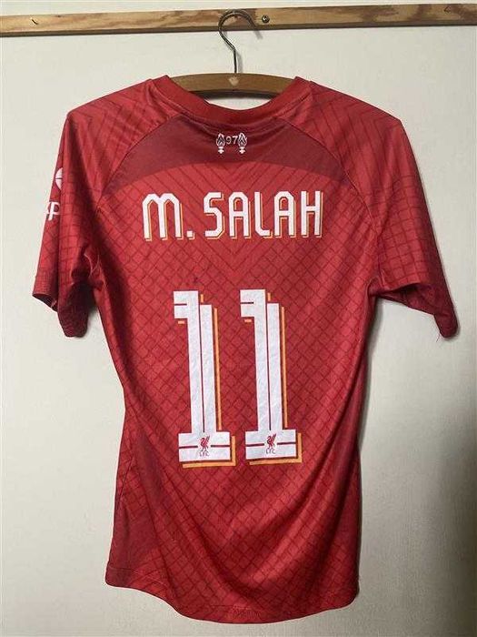 LIVERPOOL F.C. nr 11 SALAH - Nike - XS - Okazja - UNIKAT