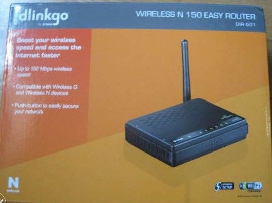 D-Link DIR-501 Wireless-N 150 Router - NOVO