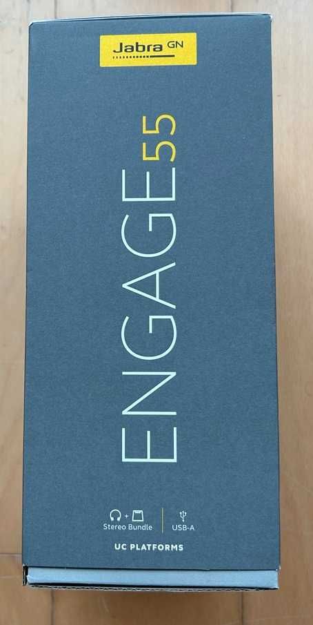 Jabra Engage 55 USB-A com base de carregamento