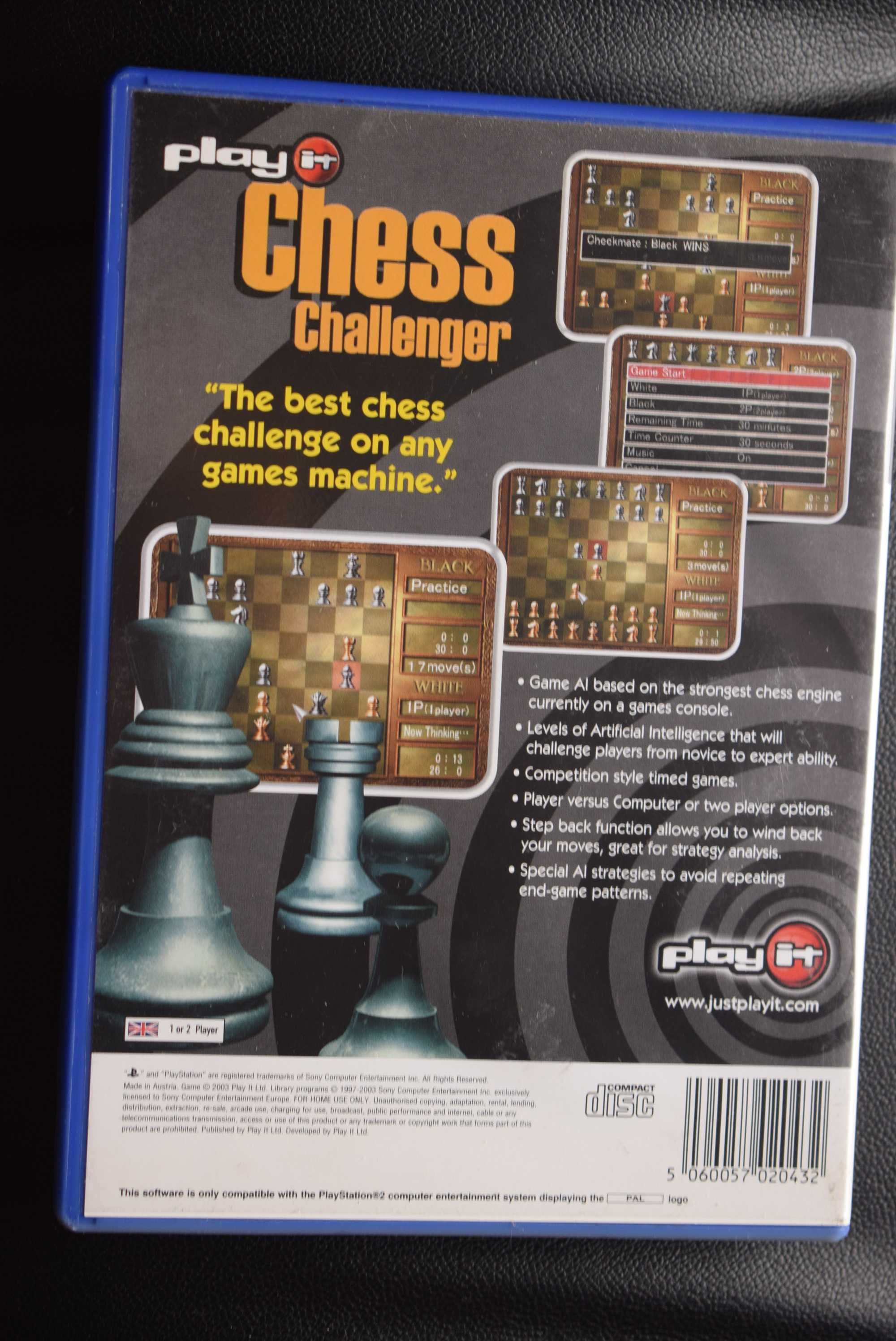 Play It Chess Challenger  PS2