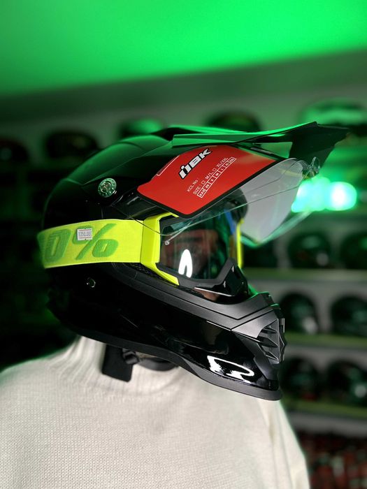 Мото шолом / шлем кроссовый защитный для мотоцикла