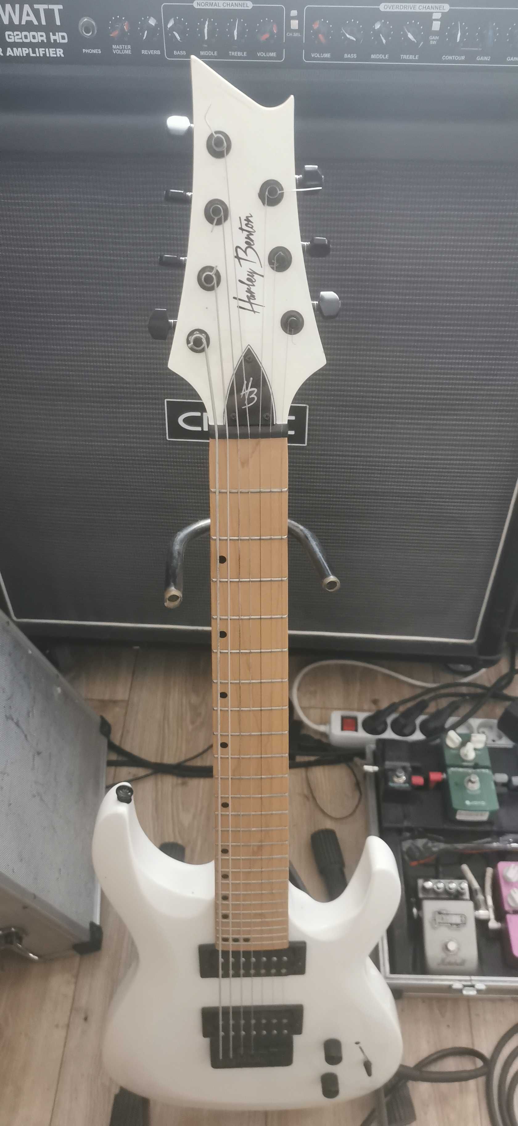 Gitara elektryczna Harley Benton R 457 WH