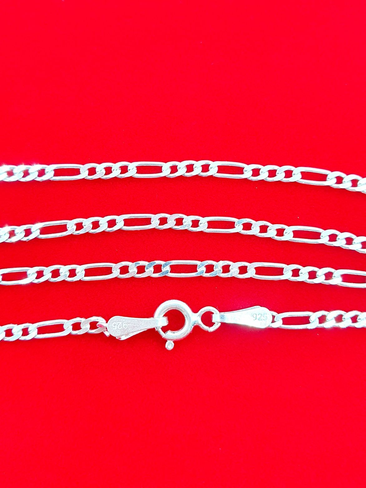 Łańcuszek srebrny 925 50cm/2,5mm/4g figaro