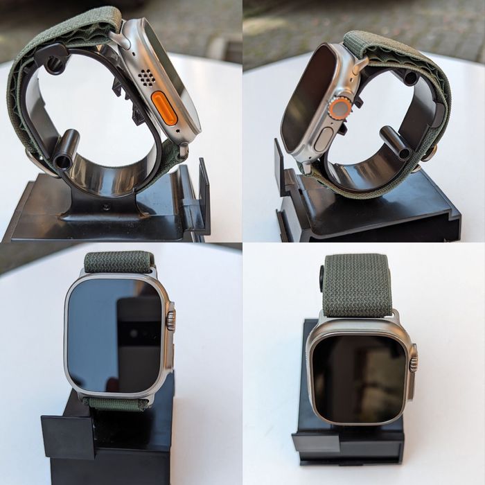 Apple Watch Ultra 49mm Titanium Case with Ocean Band / Trail Loop 450$
