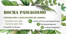 Rocha paisagismo e construções.