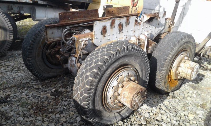 STEYR 1291 4X4 resory przednie