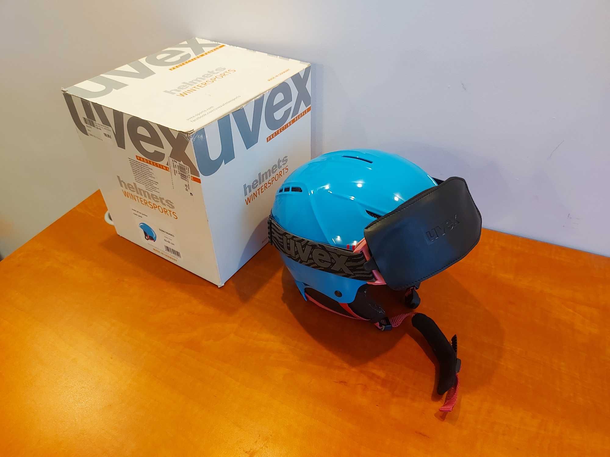 Kask narciarski Uvex p1us junior 52-55