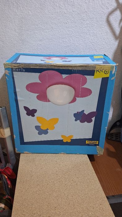 Candeeiro de tecto borboletas