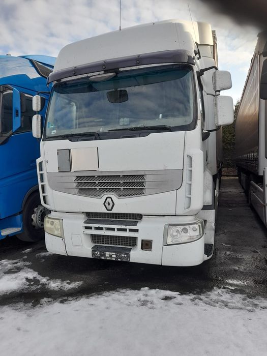 Renault Premium z przystawką do wywrotu