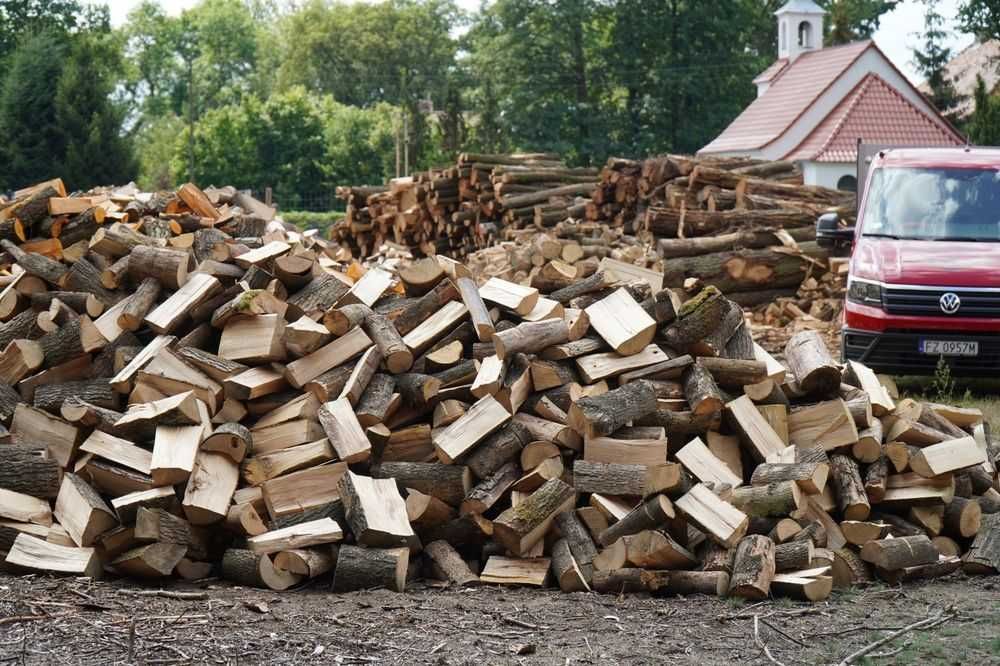 Drewno kominkowe śliwa dąb grab darmowy transport