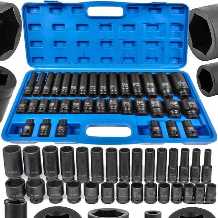 Великий набір торцевих ударних головок 1/2 8 32 мм 35 шт Silver S11663