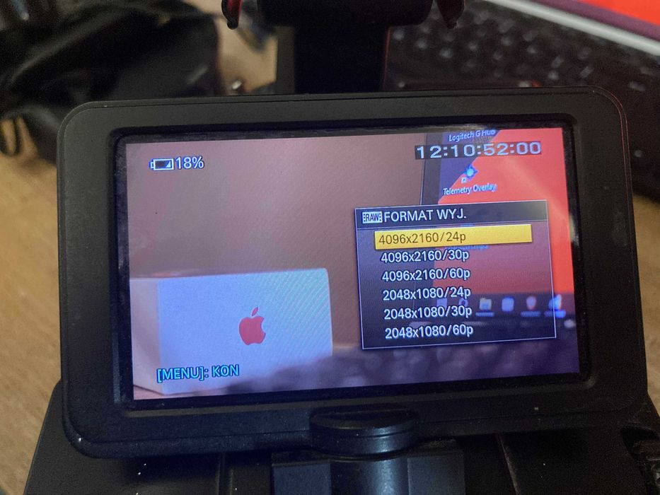 Sony FS-700r 4k 120fps Raw z obiektywem