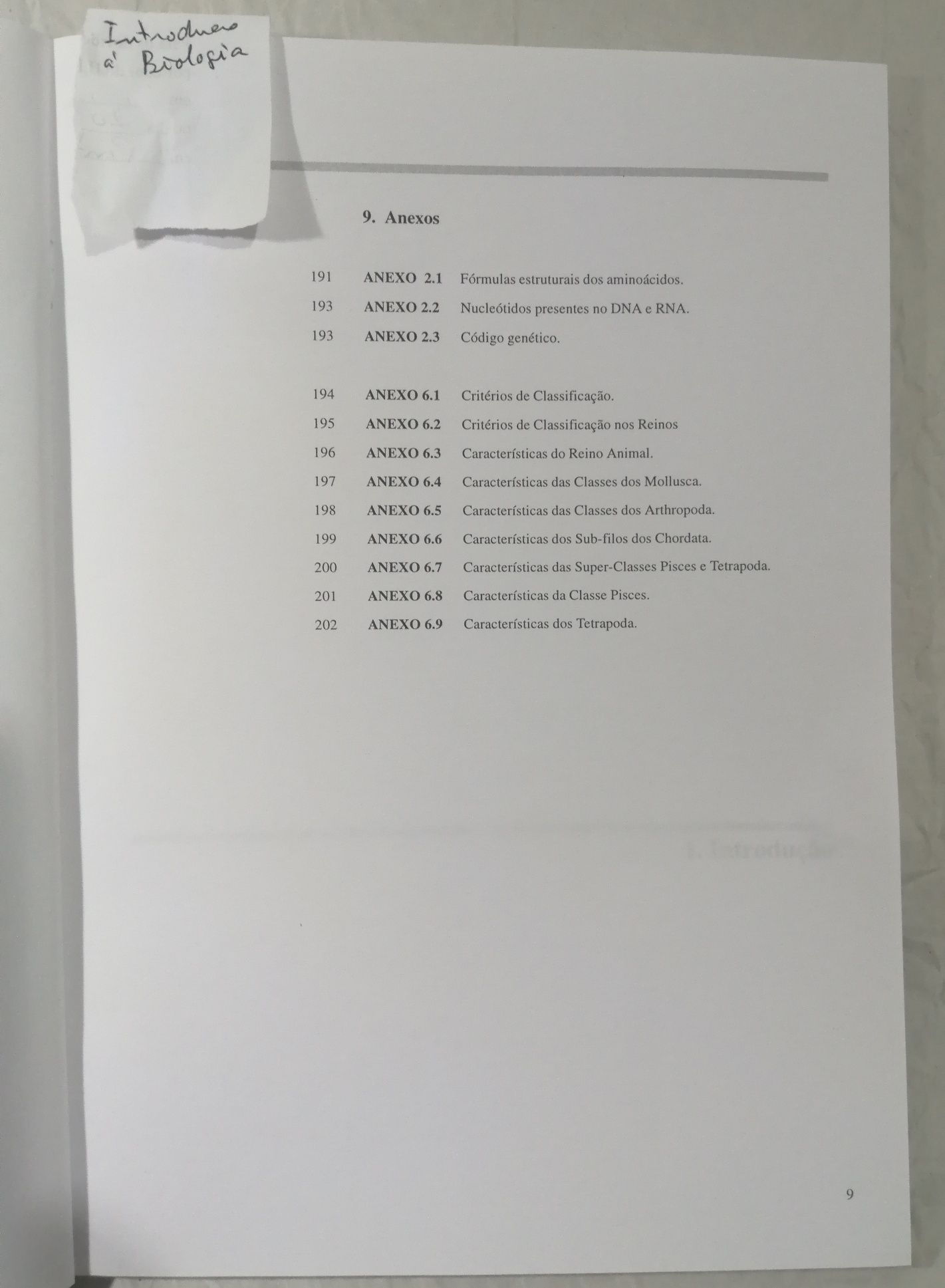 Introdução à biologia