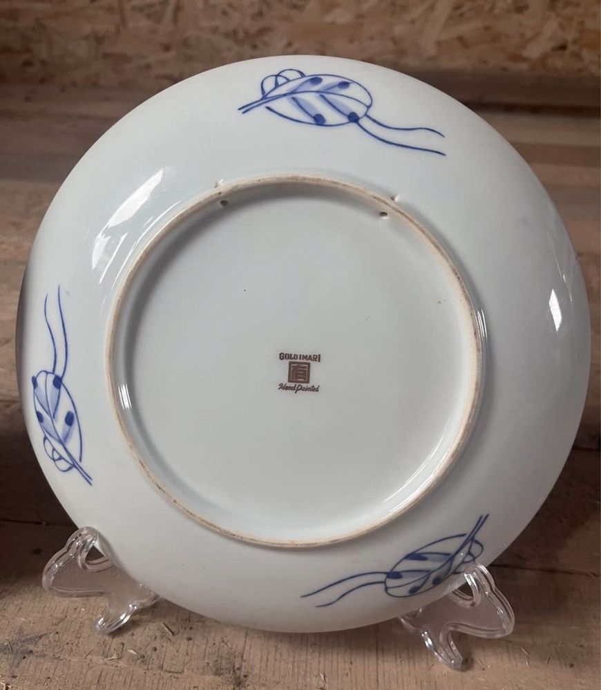 Вінтажні японські тарілки Gold Old Imari Hand Painted Japan