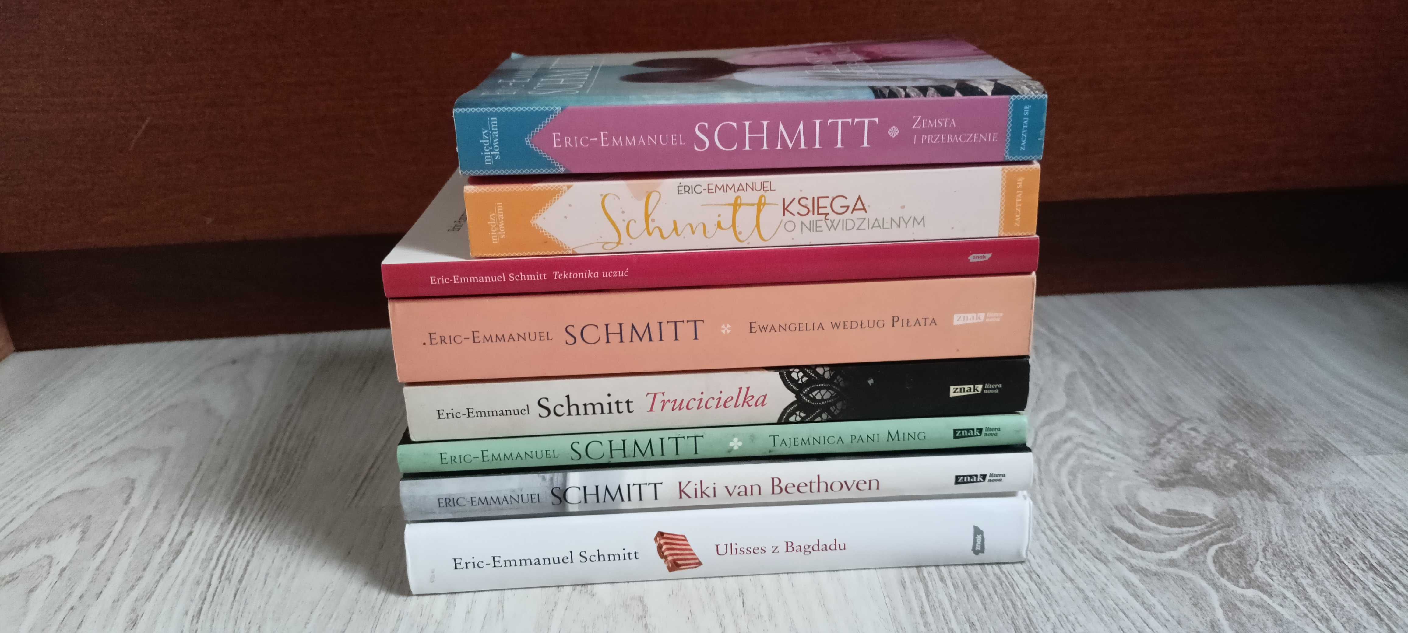 Schmitt Trucicielka Kiki van Beethoven Ulisses Ewangelia według Piłata