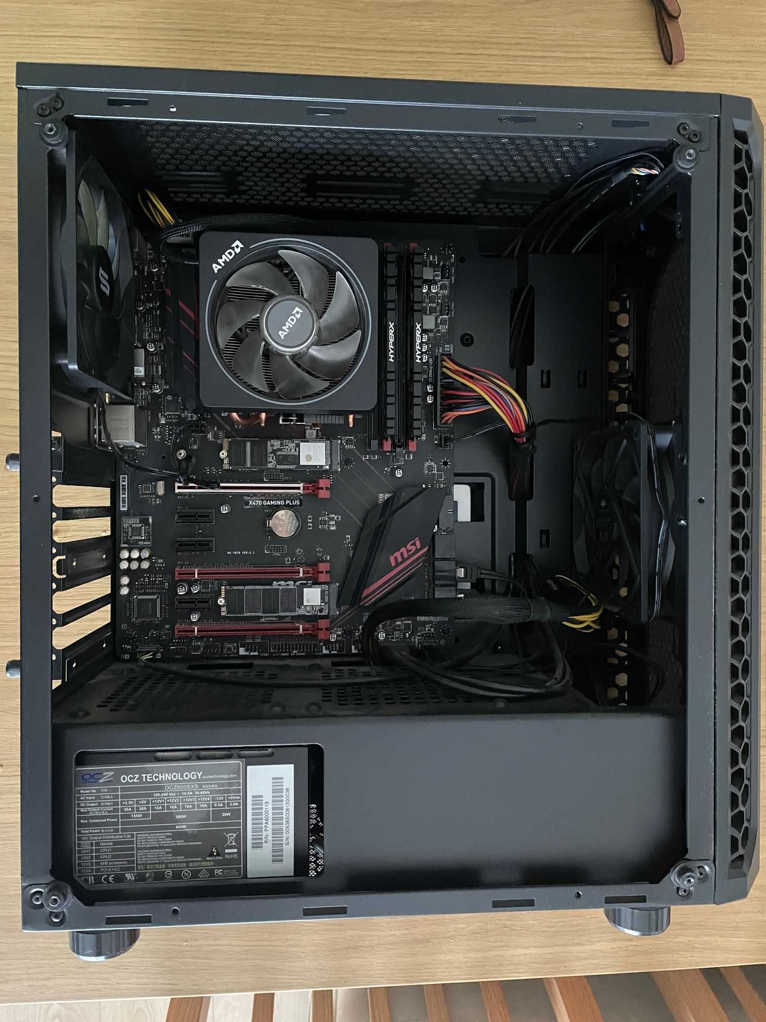 Komputer PC Ryzen 7 3700X / 16GB RAM / SSD 700GB / MSI X470