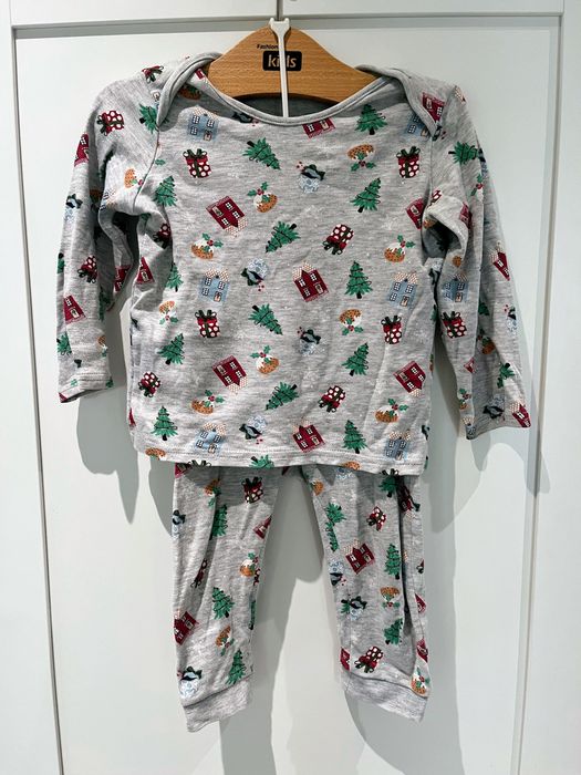 Pizama świateczna 86-92